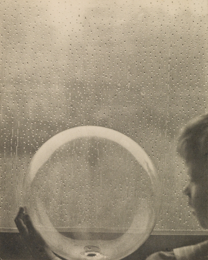 CLARENCE H. WHITE (1871-1925) Drops of Rain, from Camera Work Number 23.